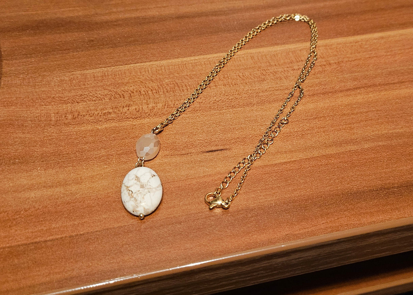 Magnesit Glamour - Kette