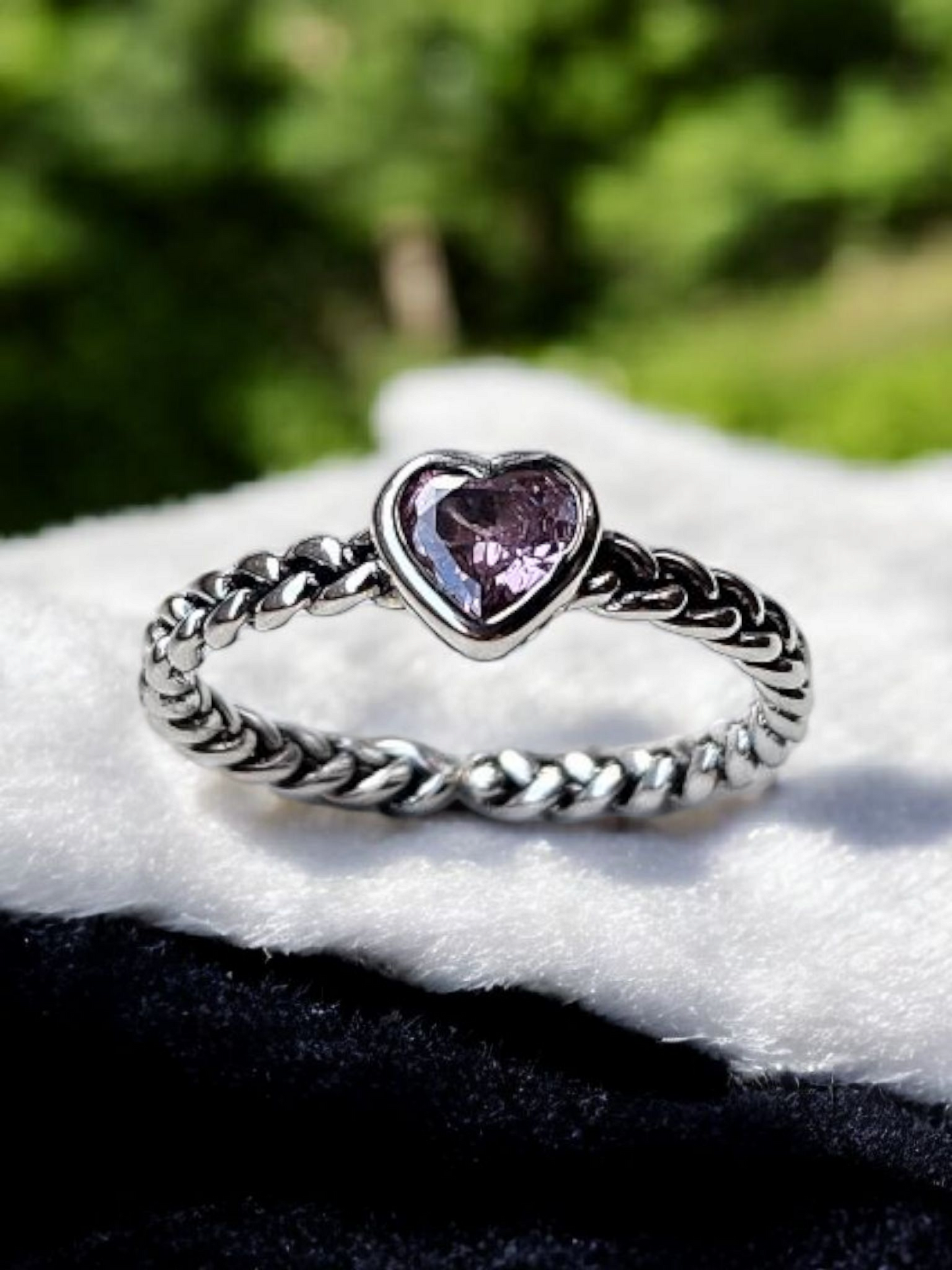 Ring - Rosa Herz