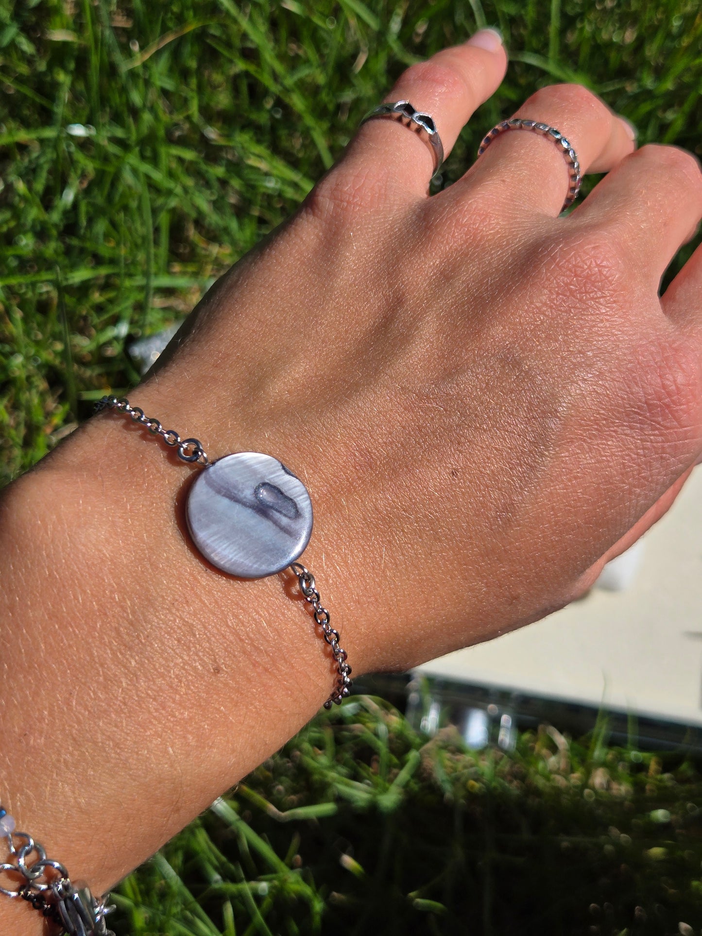 Armband „Perlmutt der Seele“ Himalaya