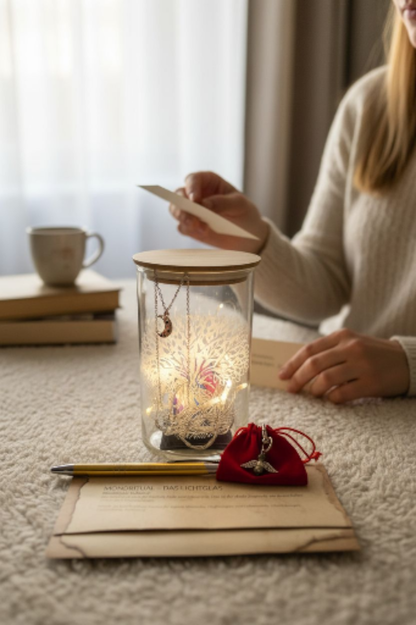 Das Lichtglas Lebensbaum (handgraviert)