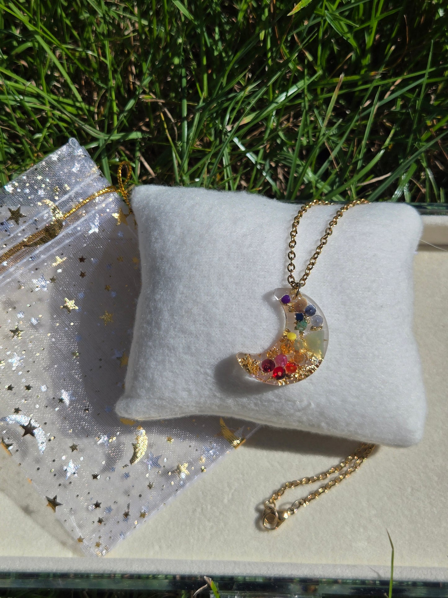 Kette „Chakra-Mondlicht“ Runa