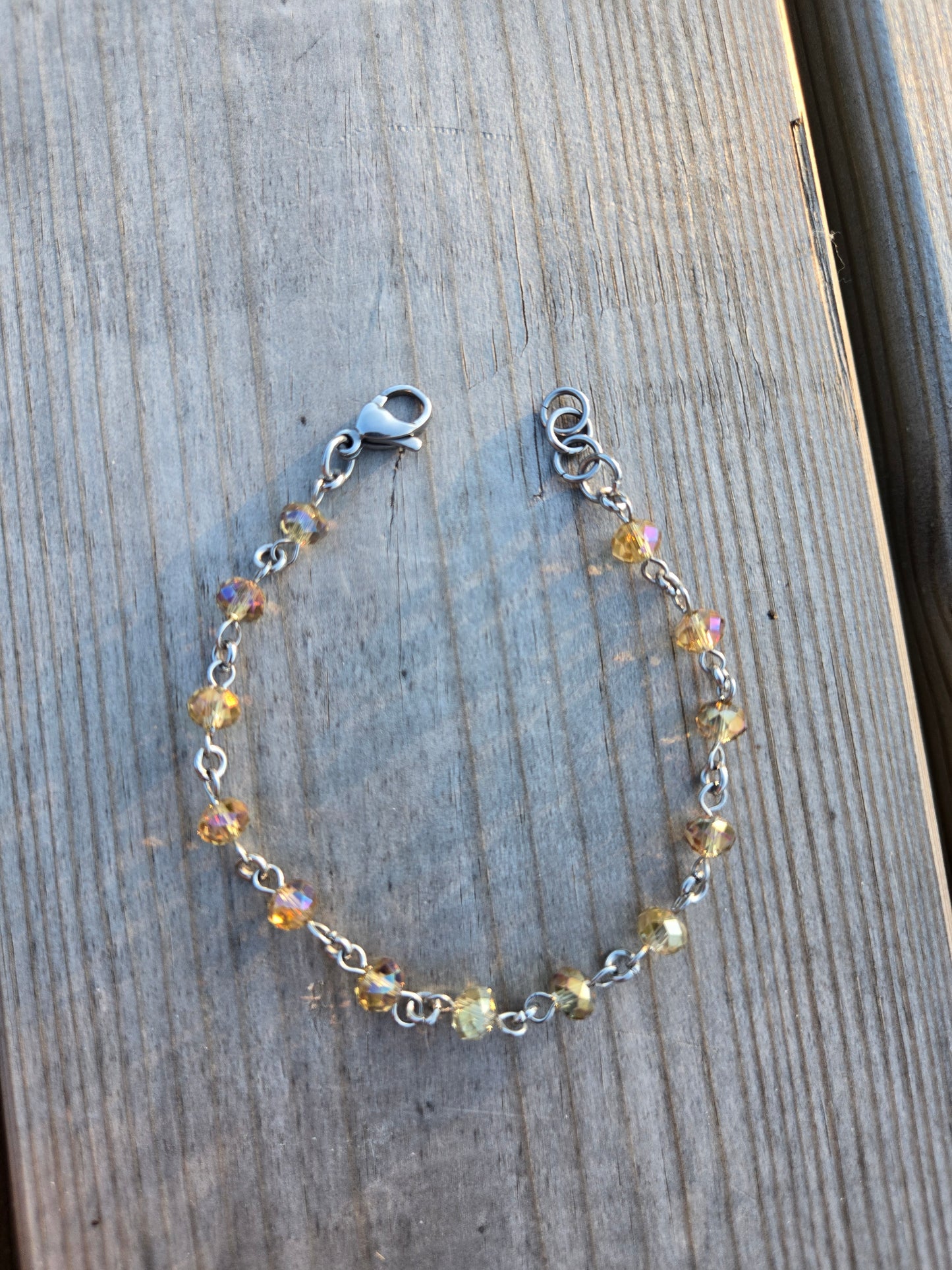 Goldy - Glasperlenarmband