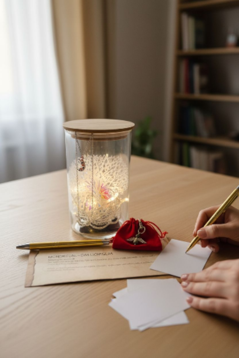 Das Lichtglas Lebensbaum (handgraviert)